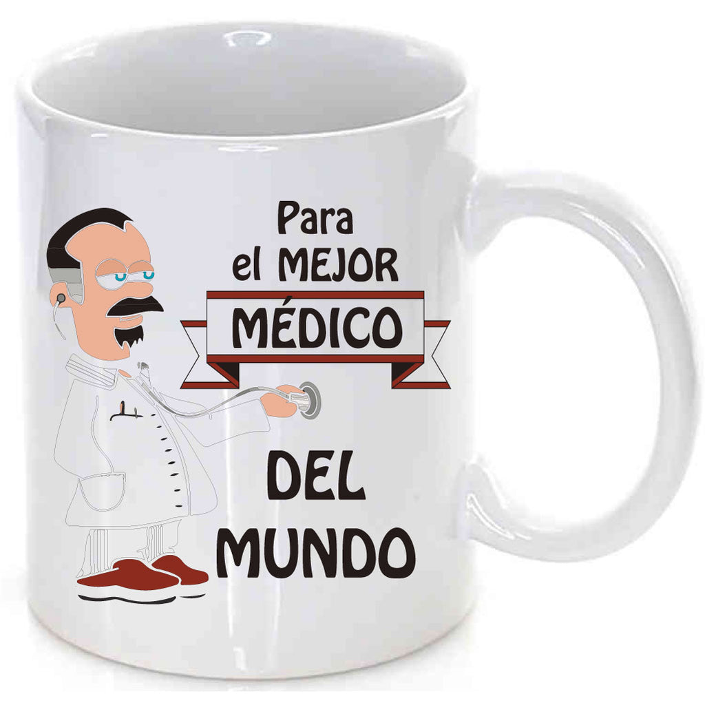 Taza Para el mejor médico del mundo.