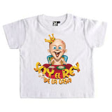 Camiseta de 0 a 2 años - Soy el rey.