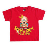 Camiseta de 0 a 2 años - Soy el rey.