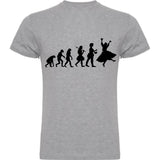 Camiseta hombre manga corta - Evolución baturra.