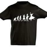 Camiseta manga corta niño - Evolución baturra.
