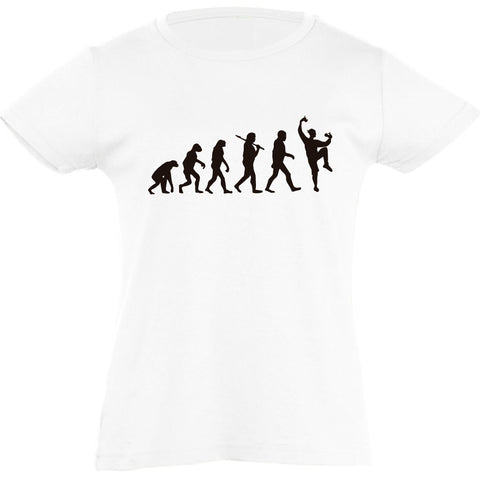 Camiseta manga corta niña - Evolución baturro.