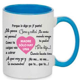 Taza Frases de madre.