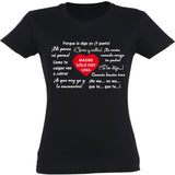 Camiseta mujer cuello redondo - Frases de madre.