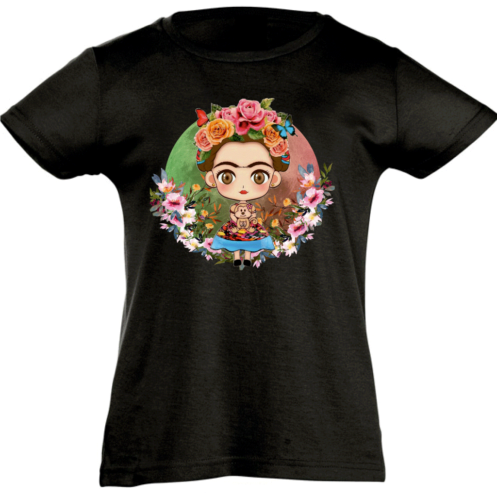 Camiseta manga corta niña - Frida.