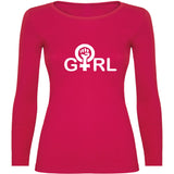 Camiseta mujer manga larga - Girl.
