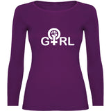 Camiseta mujer manga larga - Girl.