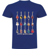 Camiseta hombre manga corta -  Guitarras.