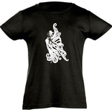 Camiseta manga corta niña - Hada mariposa.