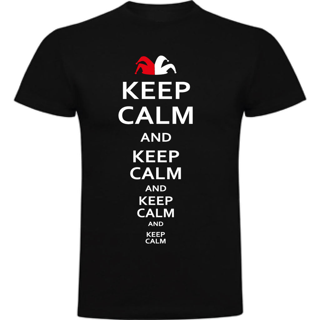 Camiseta hombre manga corta - Keep Calm.