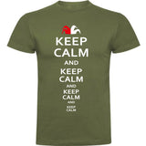 Camiseta hombre manga corta - Keep Calm.