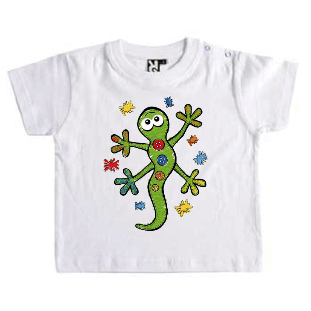 Camiseta de 0 a 2 años - Lagarto.