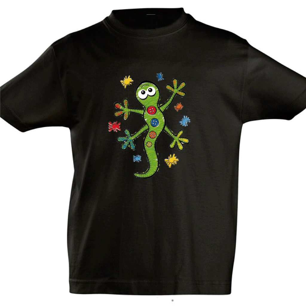 Camiseta manga corta niño - Lagarto.