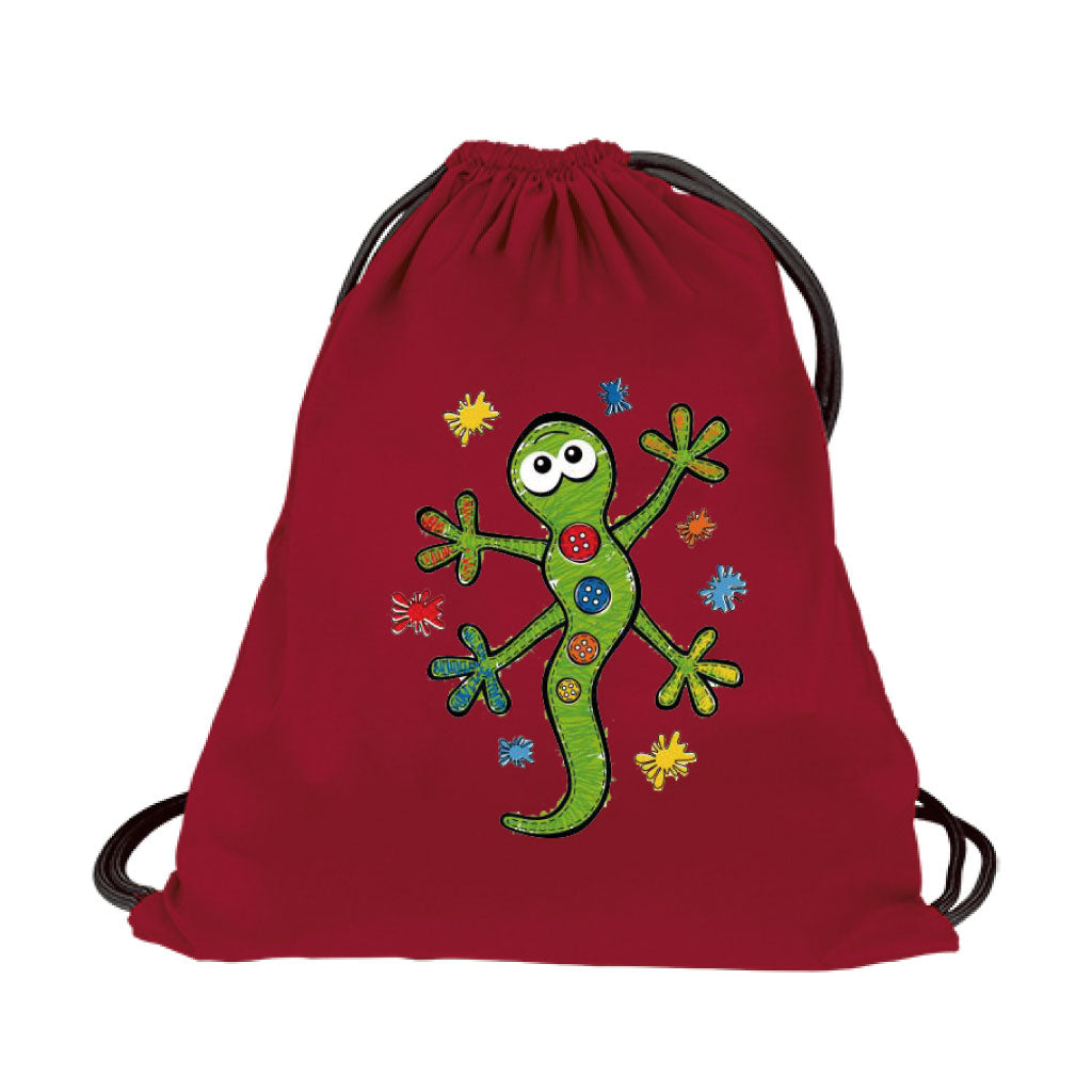 Mochila pequeña - Lagarto.