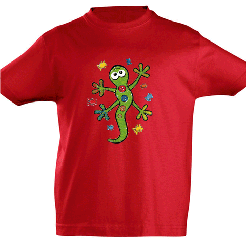 Camiseta manga corta niño - Lagarto.