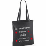 Bolsa - Los buenos amigos son como estrellas.