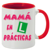 Taza Mamá en prácticas.