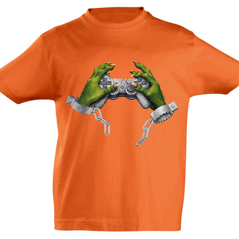 Camiseta manga corta niño - Manos.