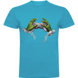 Camiseta hombre manga corta - Manos.