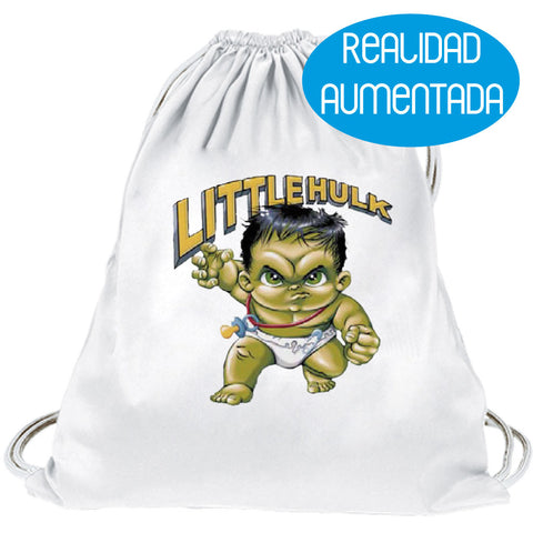 Mochila - Little Hulk Realidad Aumentada.