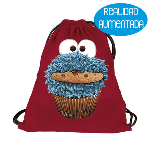 Mochila pequeña - Monstruo Galletas Realidad Aumentada