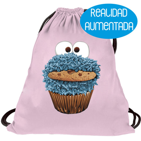 Mochila - Monstruo Galletas Realidad Aumentada.