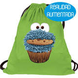 Mochila - Monstruo Galletas Realidad Aumentada.