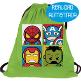 Mochila - Super Héroes Infantiles Realidad Aumentada.