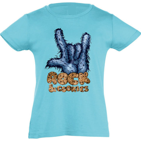 Camiseta manga corta niña - Monster cookies.