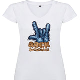 Camiseta mujer cuello pico - Monster Cookies.