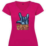 Camiseta mujer cuello pico - Monster Cookies.