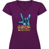 Camiseta mujer cuello pico - Monster Cookies.