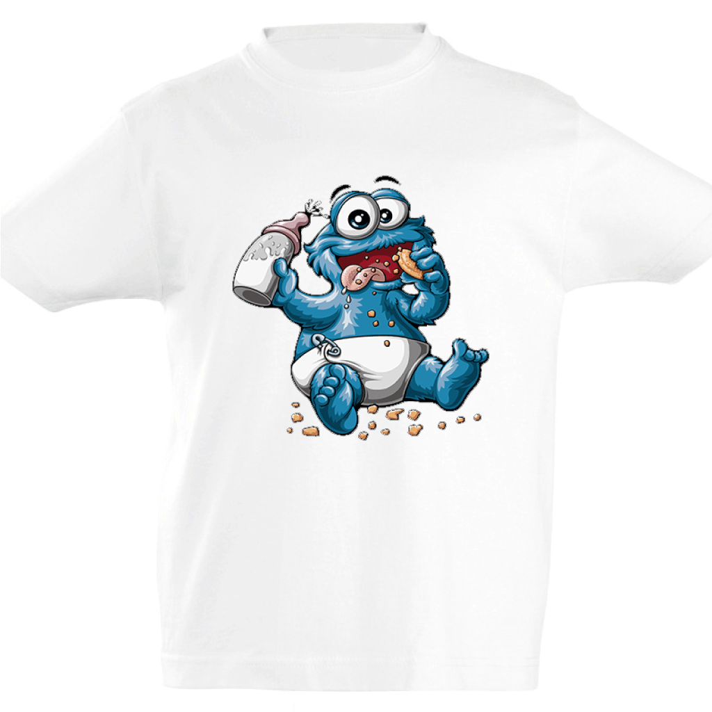 Camiseta manga corta niño - Monstruo bebé.