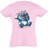 Camiseta manga corta niña - Monstruo bebé.