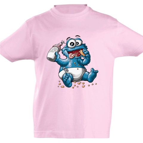 Camiseta manga corta niño - Monstruo bebé.