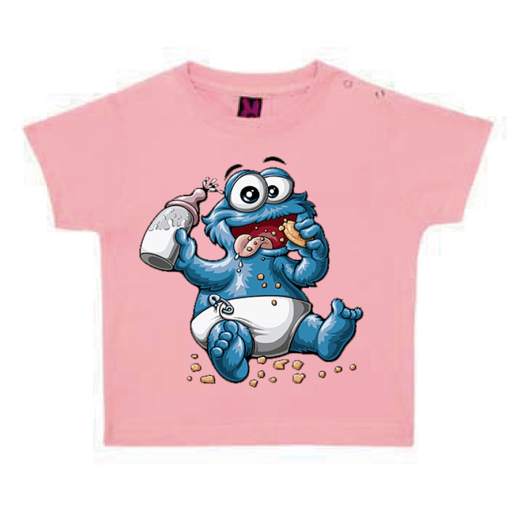 Camiseta de 0 a 2 años - Monstruo bebé.