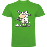 Camiseta hombre manga corta - Oveja esquilada.