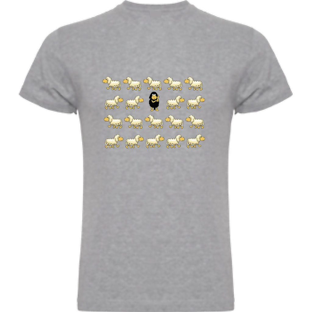 Camiseta hombre manga corta - Oveja negra.