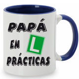 Taza Papá en prácticas.