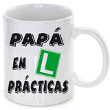 Taza Papá en prácticas.