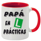 Taza Papá en prácticas.
