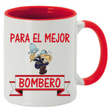 Taza Para el mejor bombero.