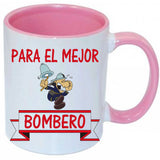 Taza Para el mejor bombero.