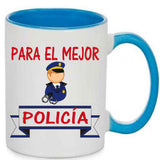 Taza Para el mejor policía.