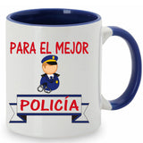 Taza Para el mejor policía.