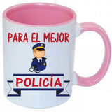 Taza Para el mejor policía.