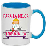 Taza Para la mejor farmacéutica.