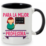 Taza Para la mejor profesora.