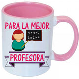 Taza Para la mejor profesora.