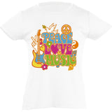 Camiseta manga corta niña - Peace.